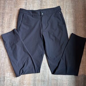 Men’s Lululemon Commission Slim Fit Pants Black 30x30